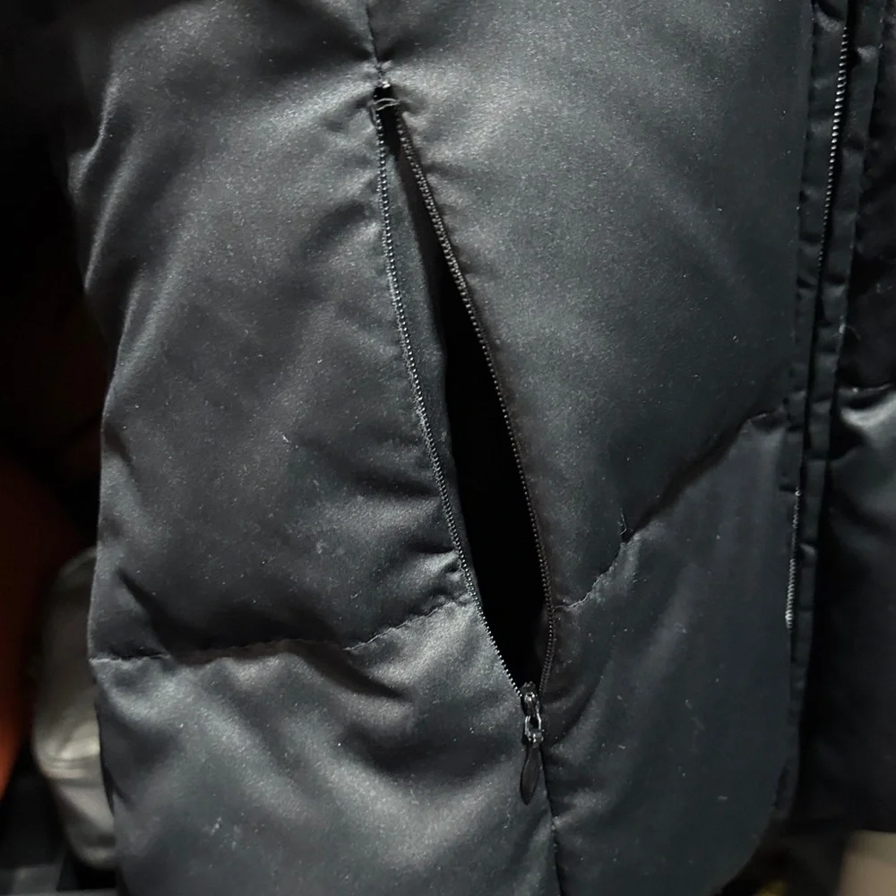 Nine West Charcoal Puffer Jacket for Women - Picture 2 of 7